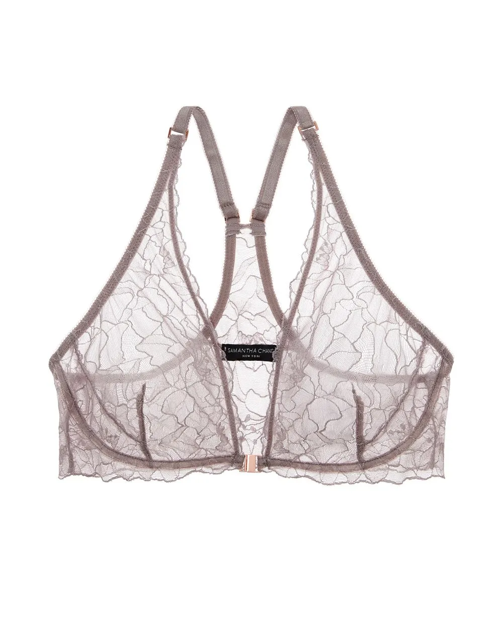 All Lace Glamour Halter Bra
