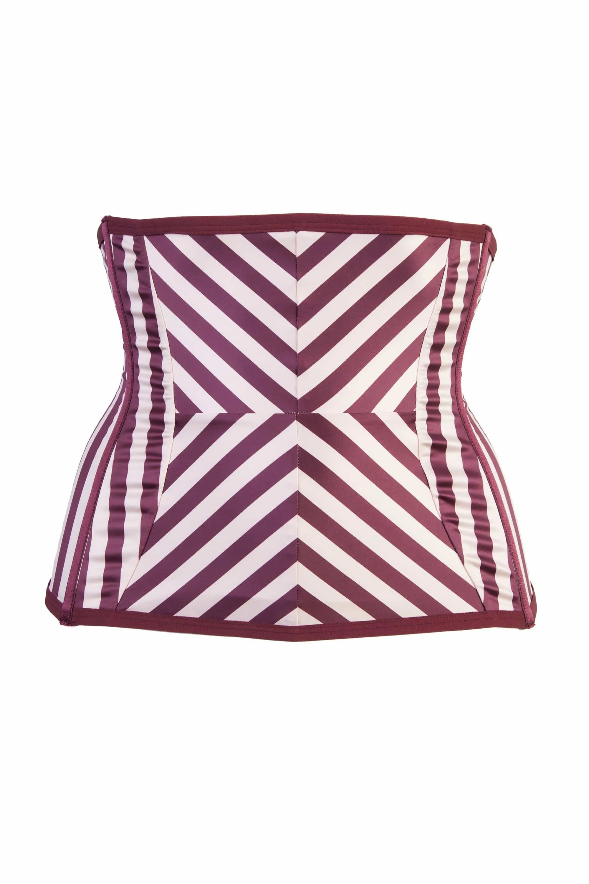 Beatrix Red Placement Stripe Waspie Core