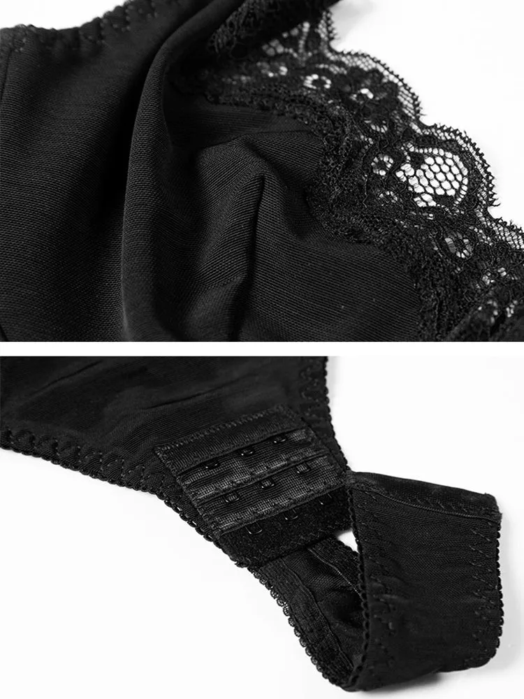 Deep V Backless Tummy Control Bodysuit Shapewear