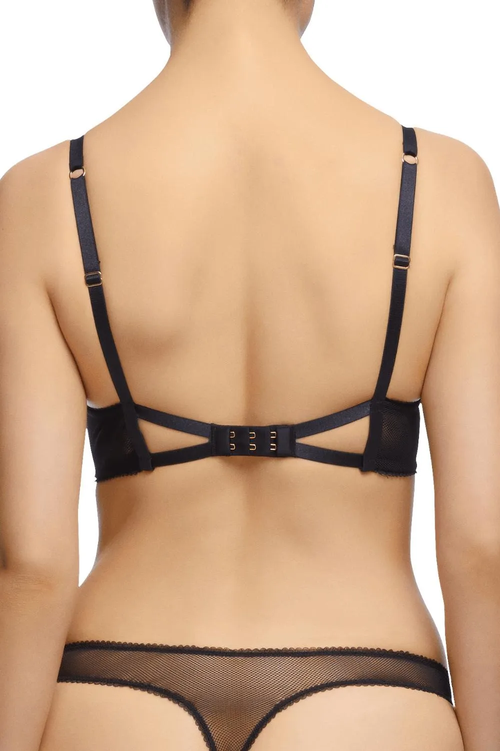 Dita Von Teese Fantastique Sheer Mesh Unlined Bra