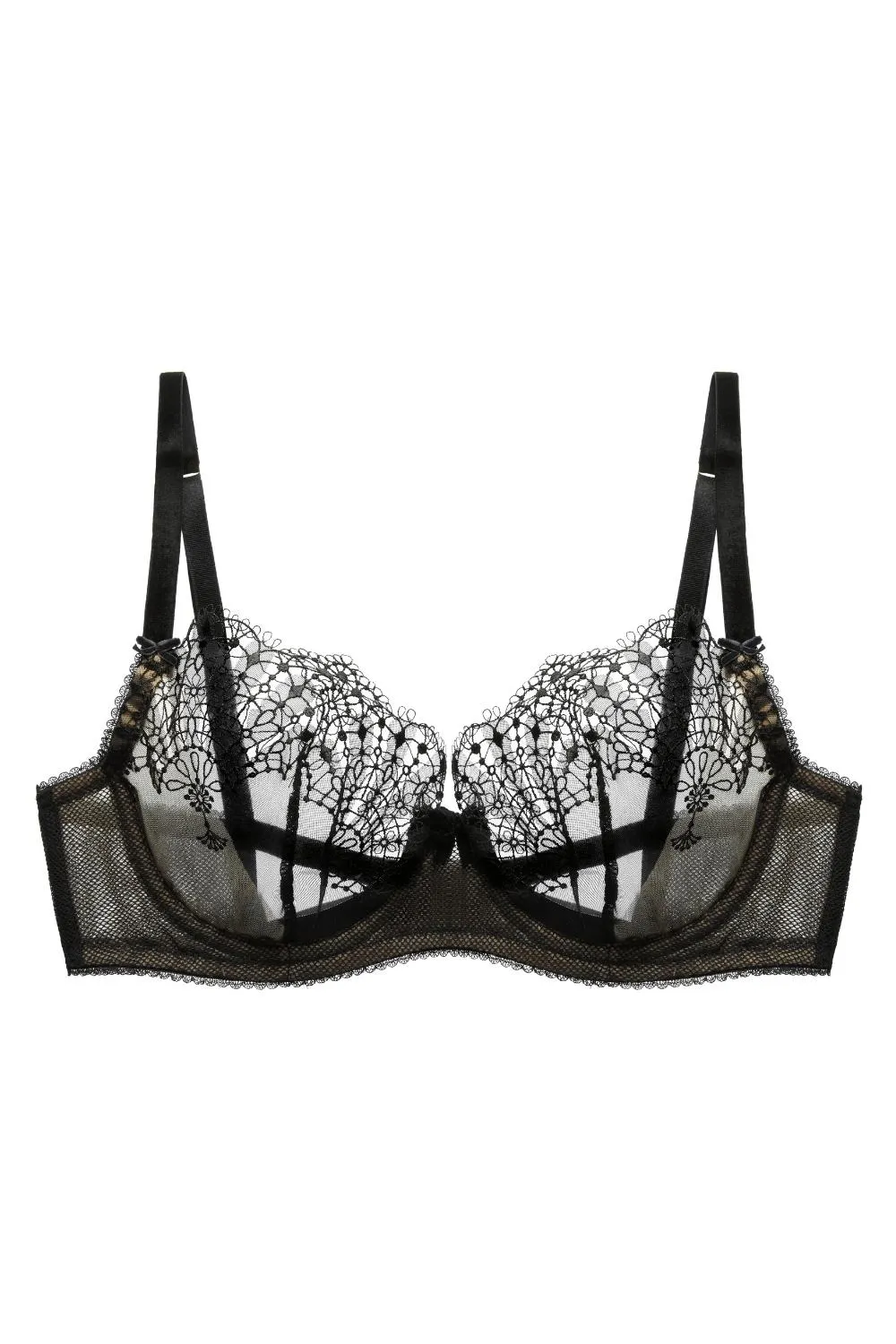 Dita Von Teese Fantastique Sheer Mesh Unlined Bra