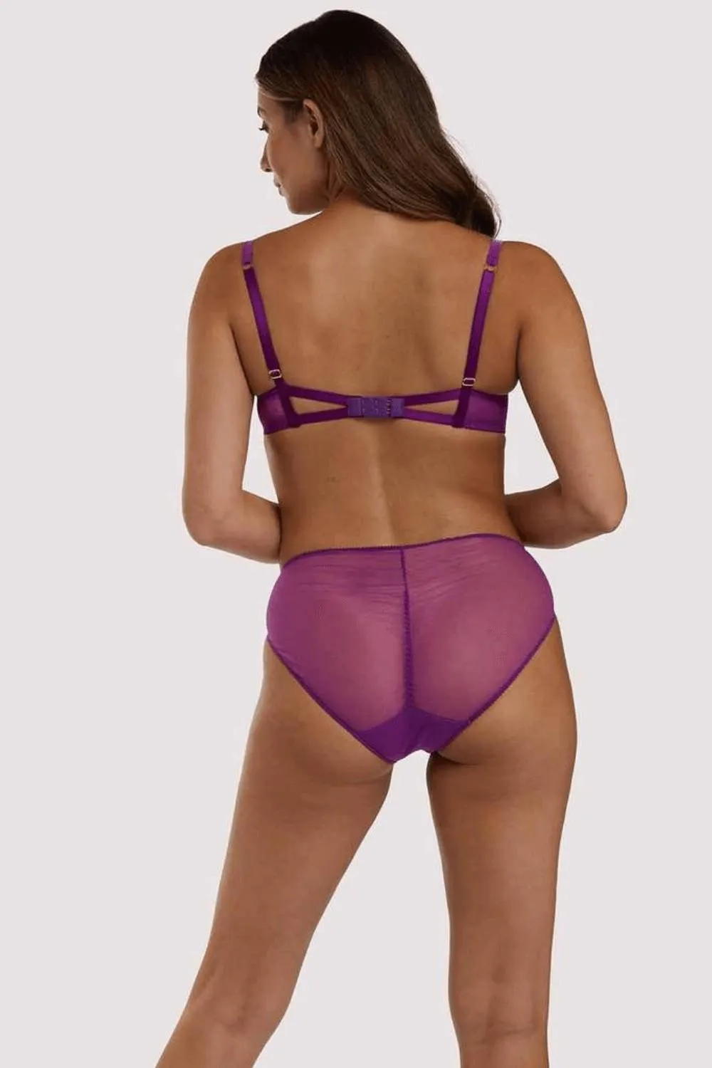 Dita Von Teese Vedette Underwire Bra Shocking Violet