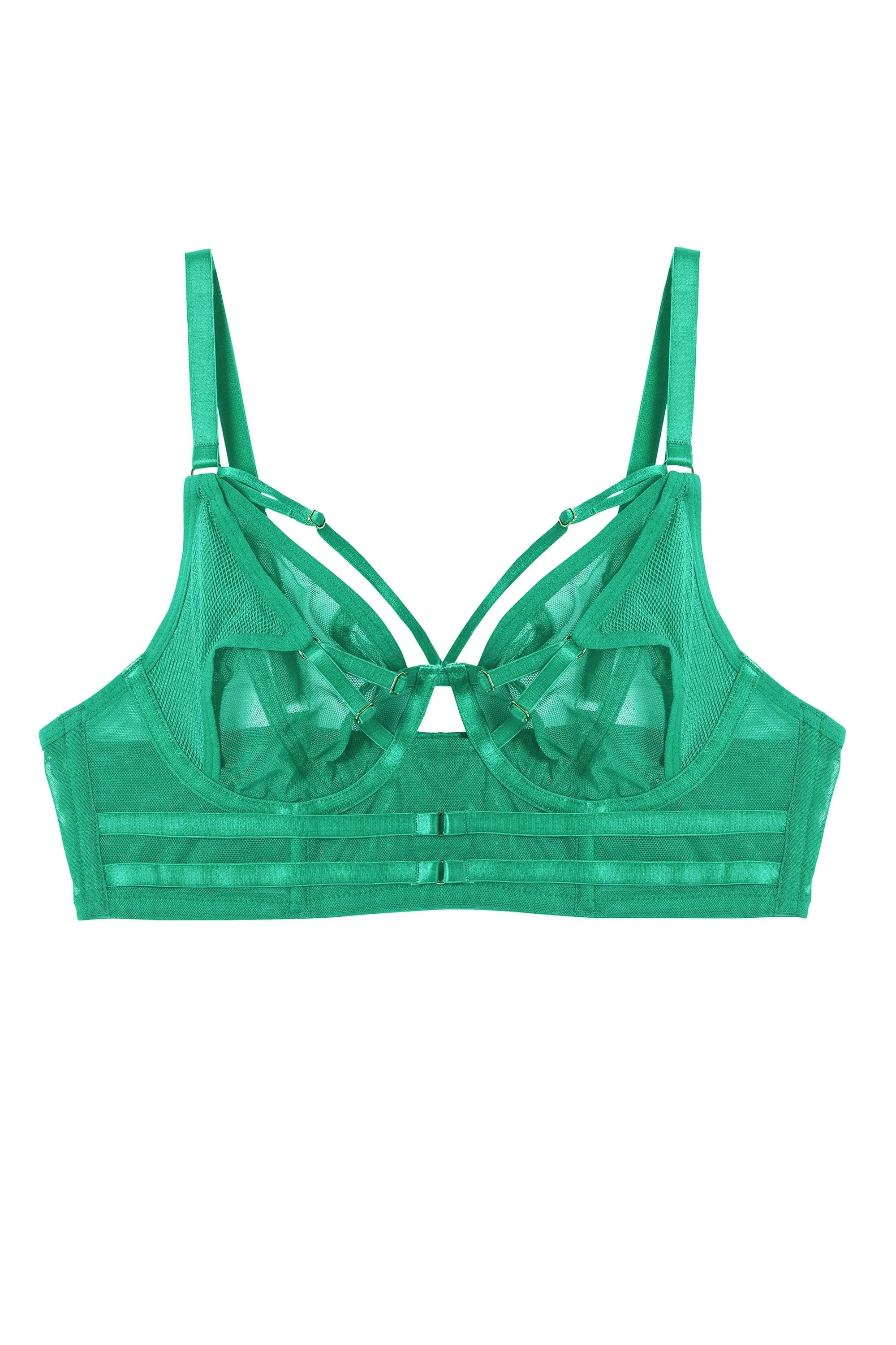 Eddie Green Crossover Wrap Bra