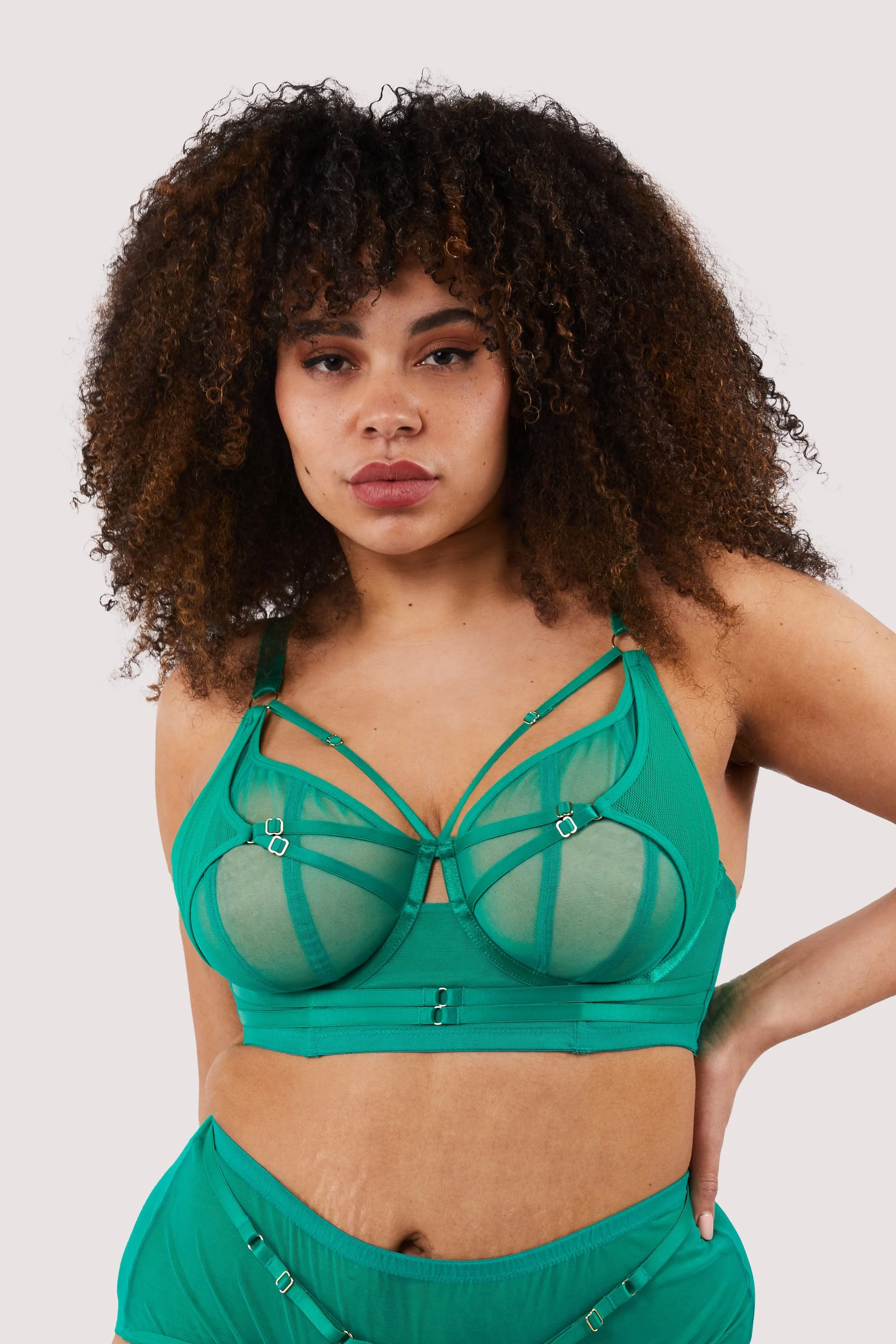 Eddie Green Crossover Wrap Bra