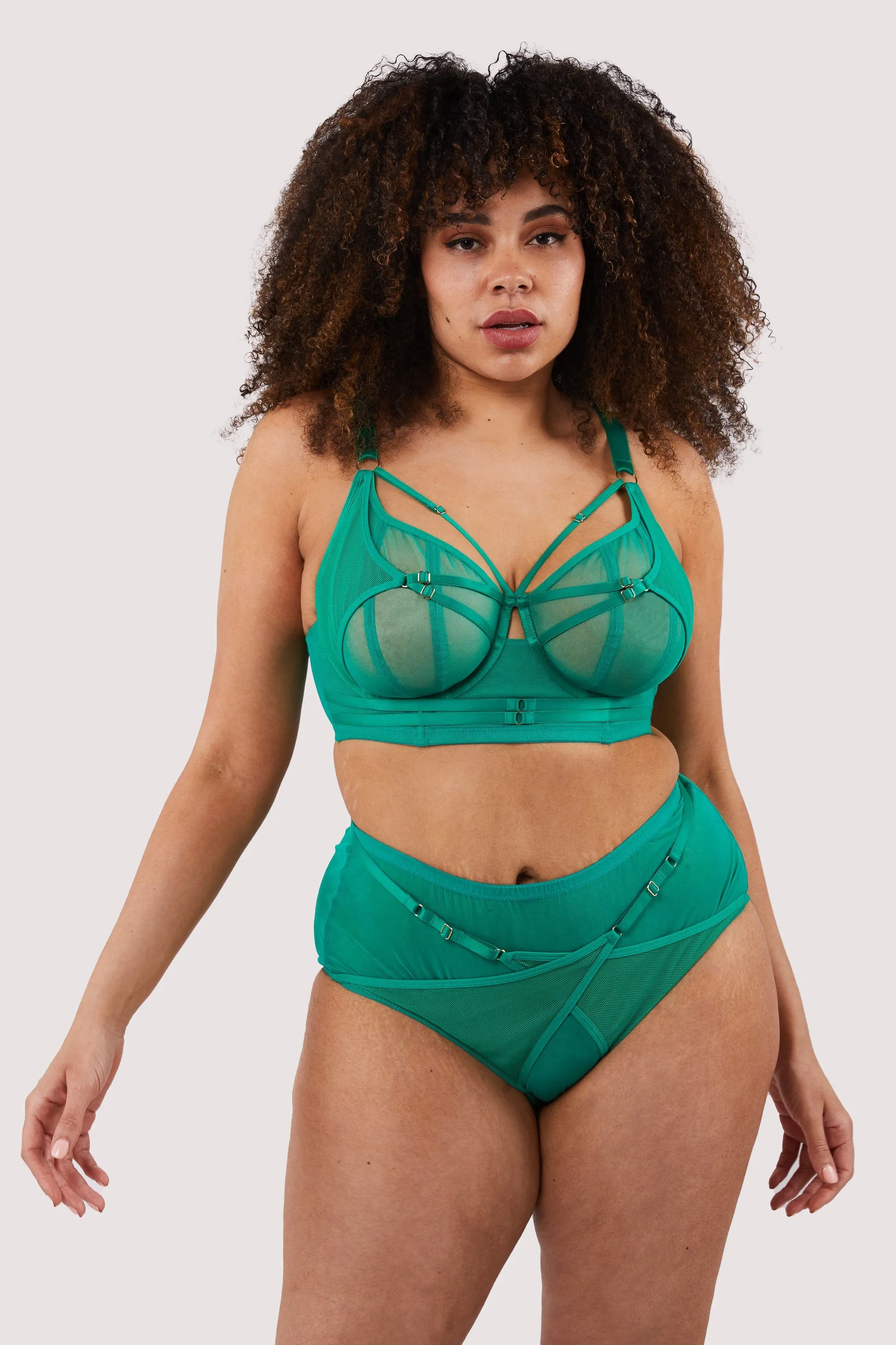 Eddie Green Crossover Wrap Bra
