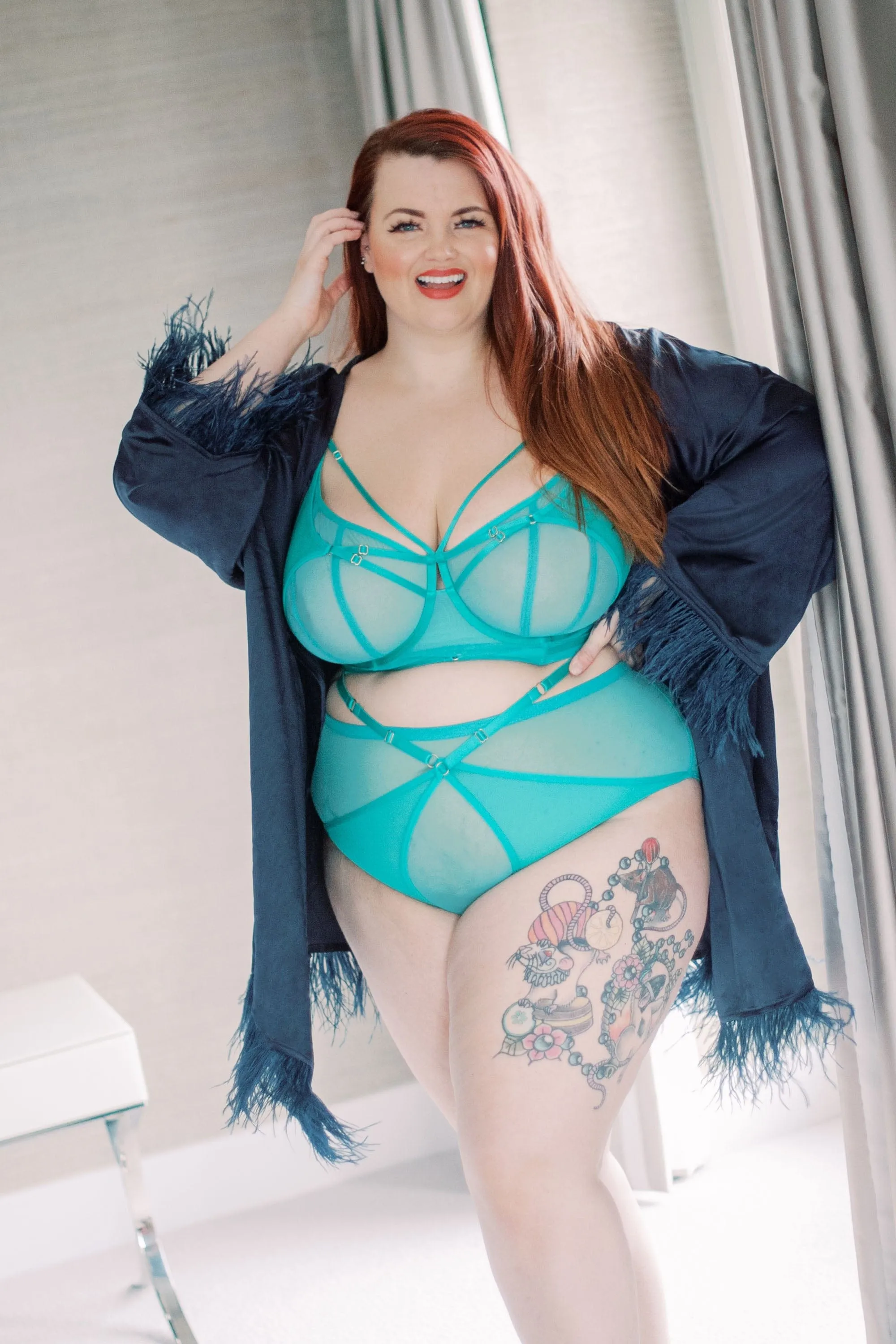 Eddie Green Crossover Wrap Bra
