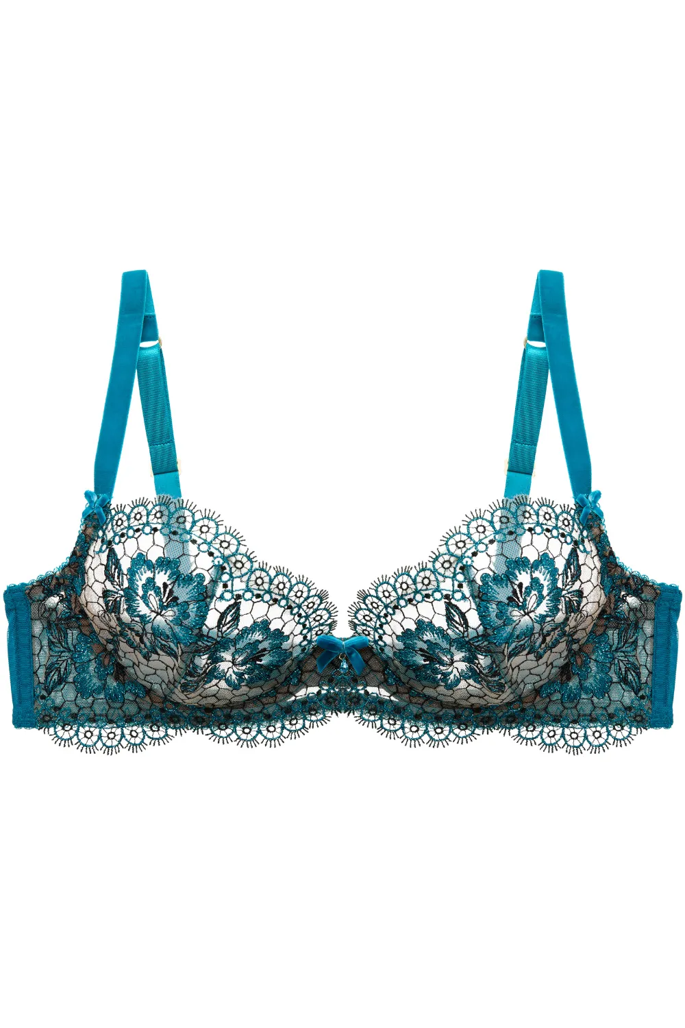 Evelina Lurex Underwire Bra