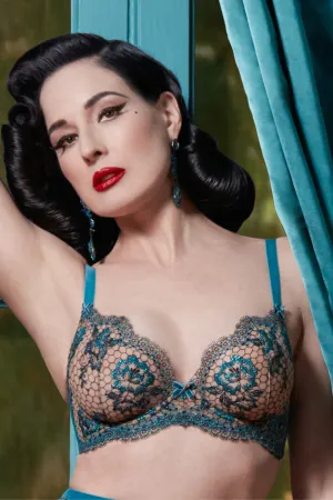 Evelina Lurex Underwire Bra