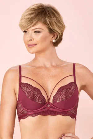 Fruit De La Passion Easy to Love Unlined Bra Burgundy