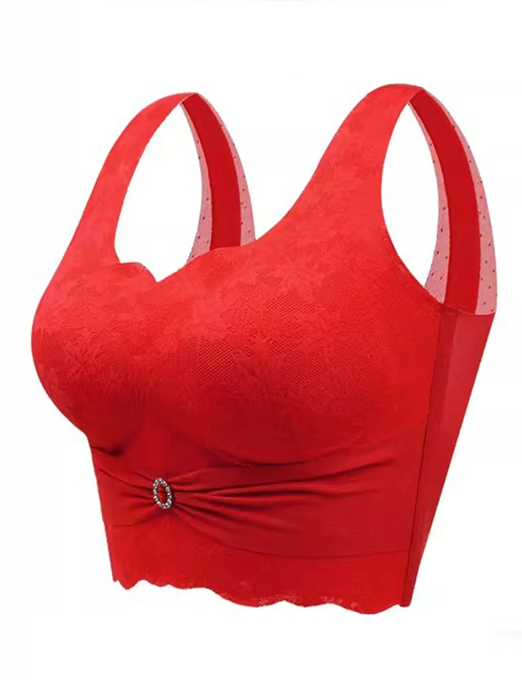 High Side Support Wireless Longline Bras