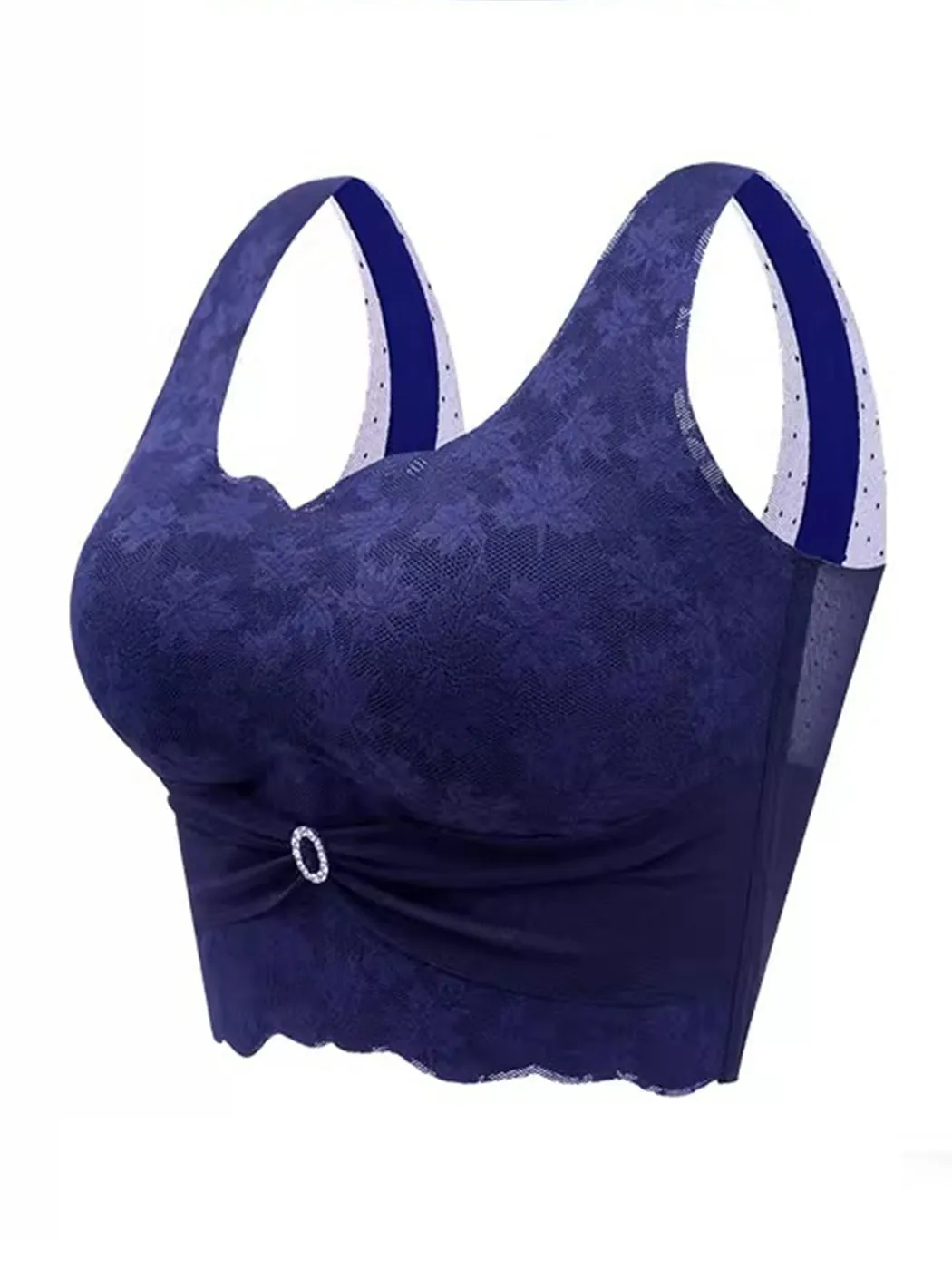 High Side Support Wireless Longline Bras