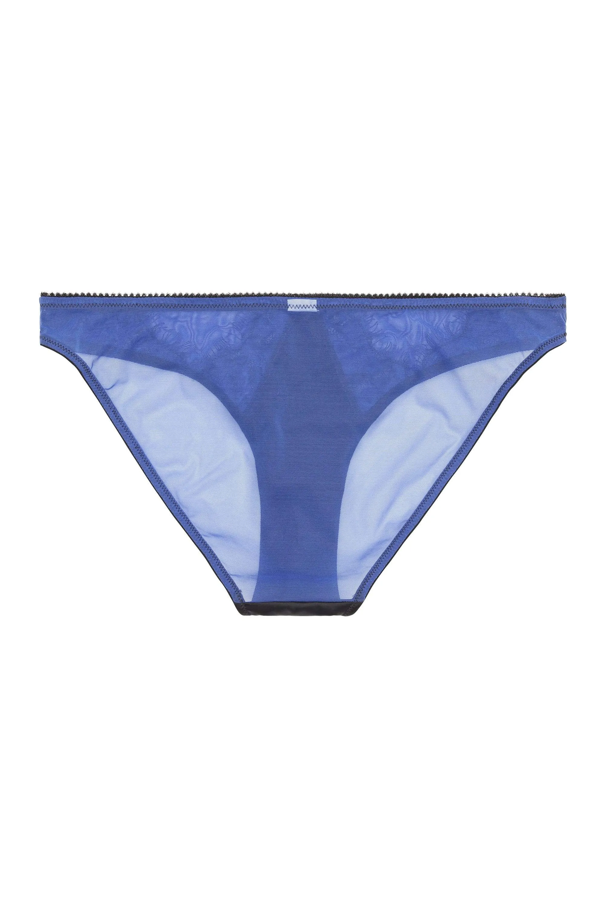 Indigo Lace Picot Brief