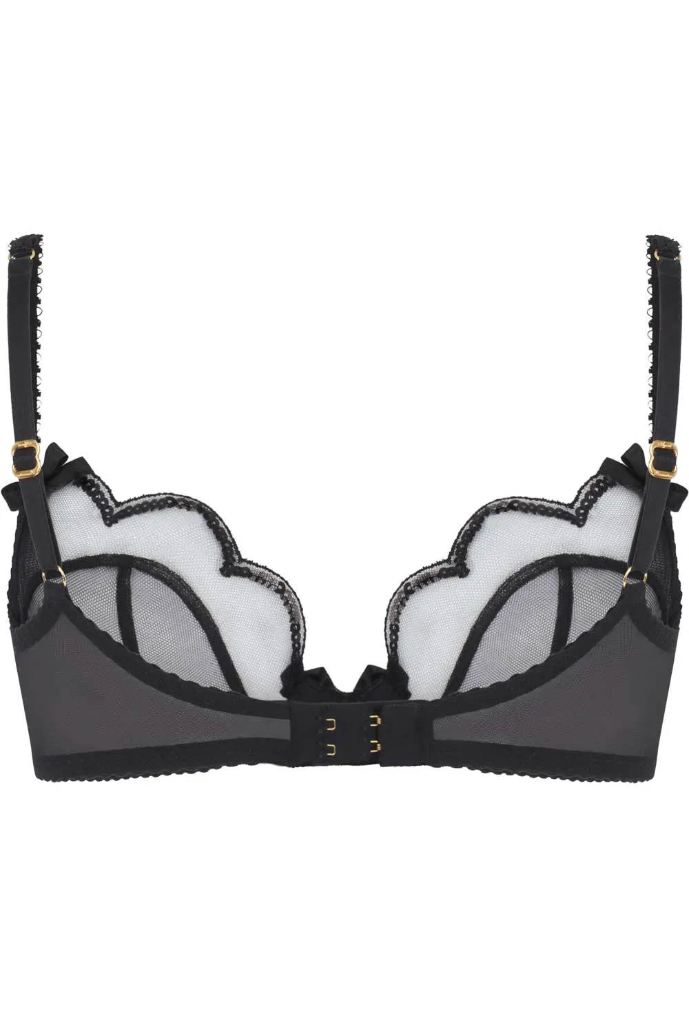 Lorna Party Plunge Bra Black