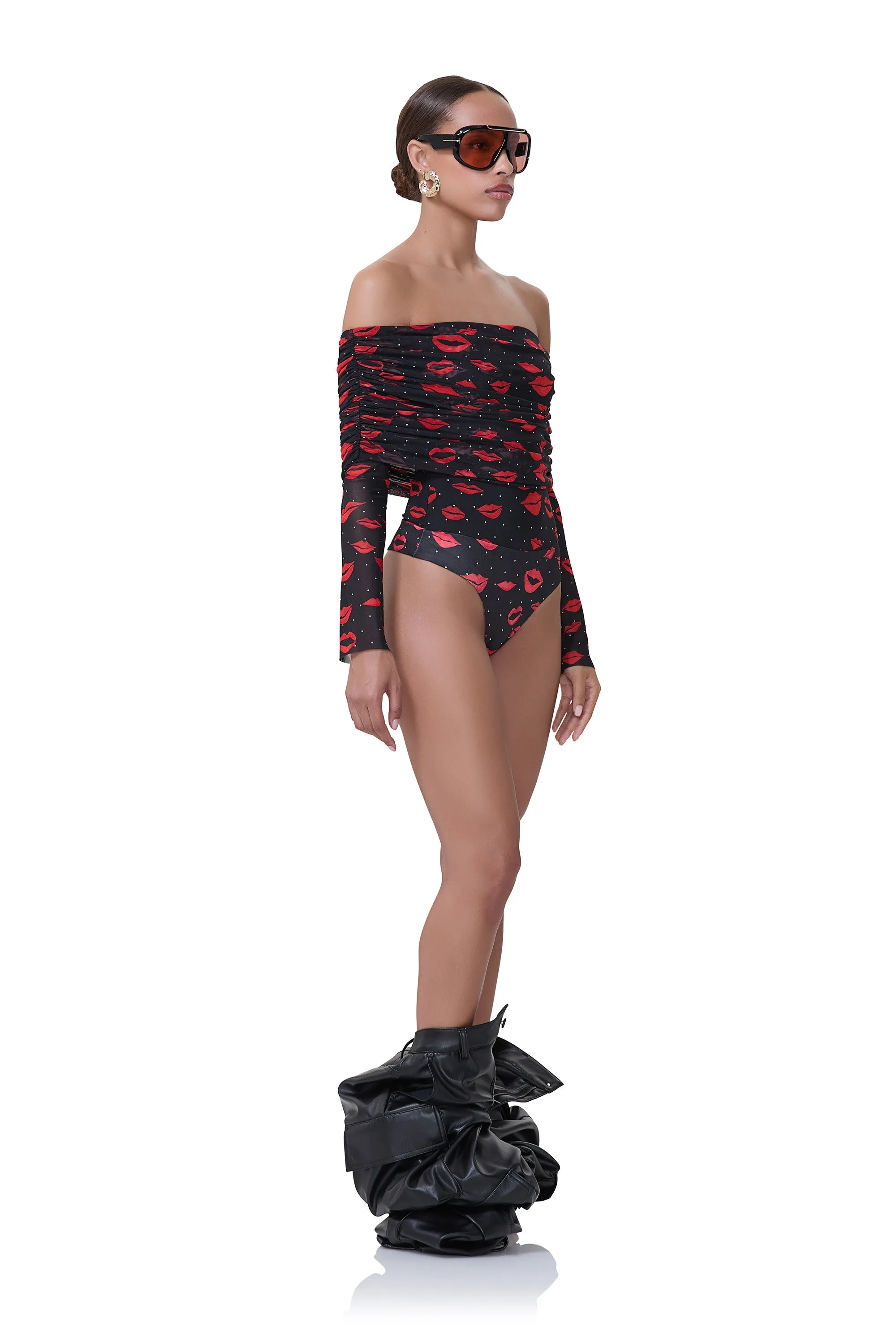 Maxine Bodysuit - Rouge Kiss