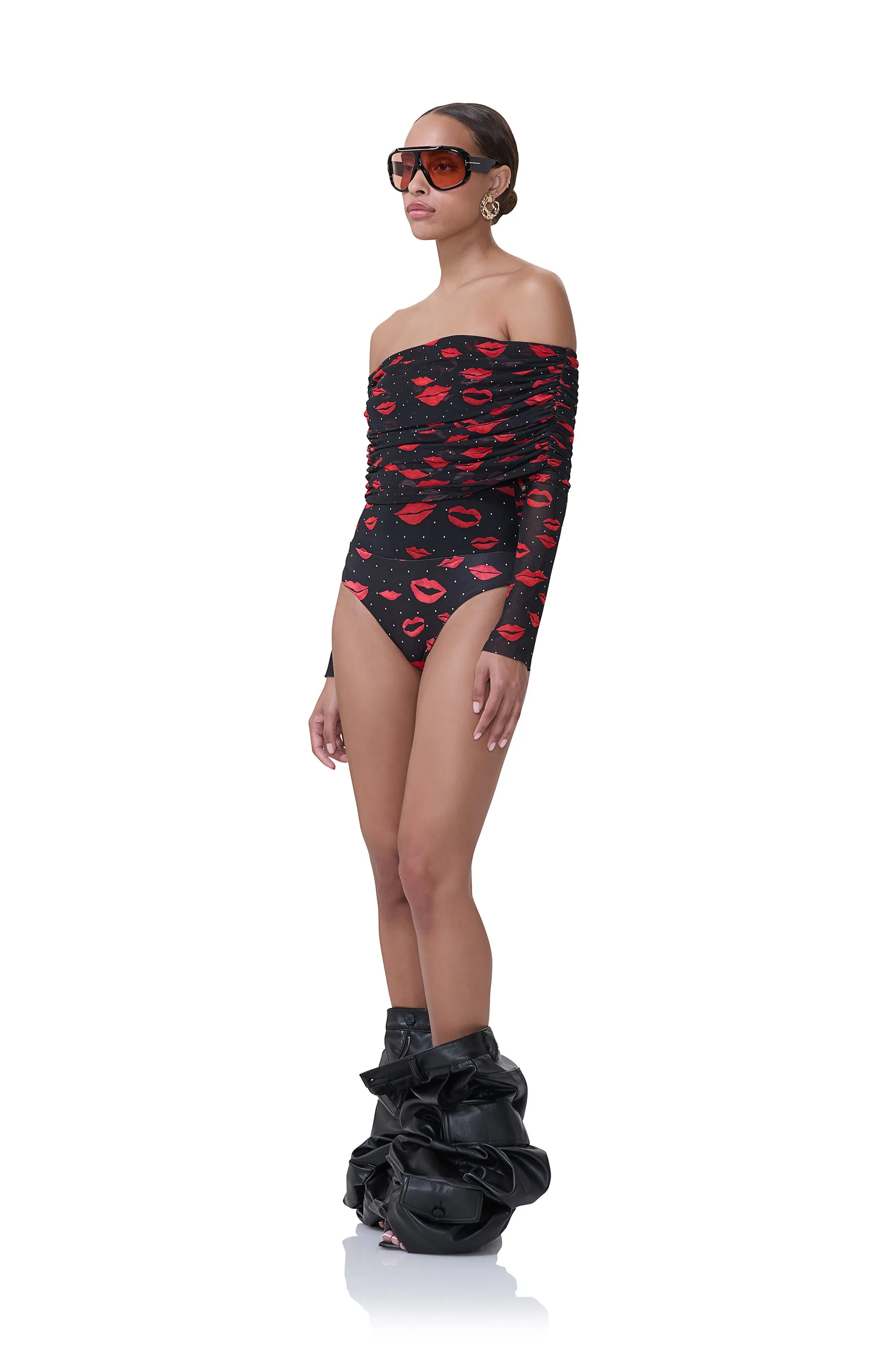 Maxine Bodysuit - Rouge Kiss