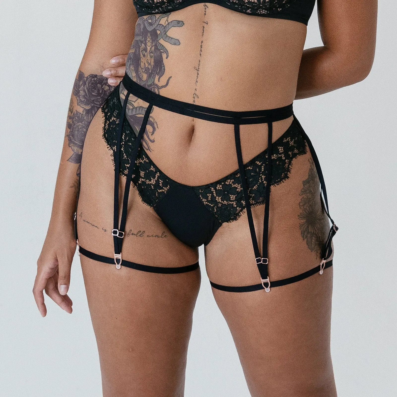 Monique Morin Frisson Garters