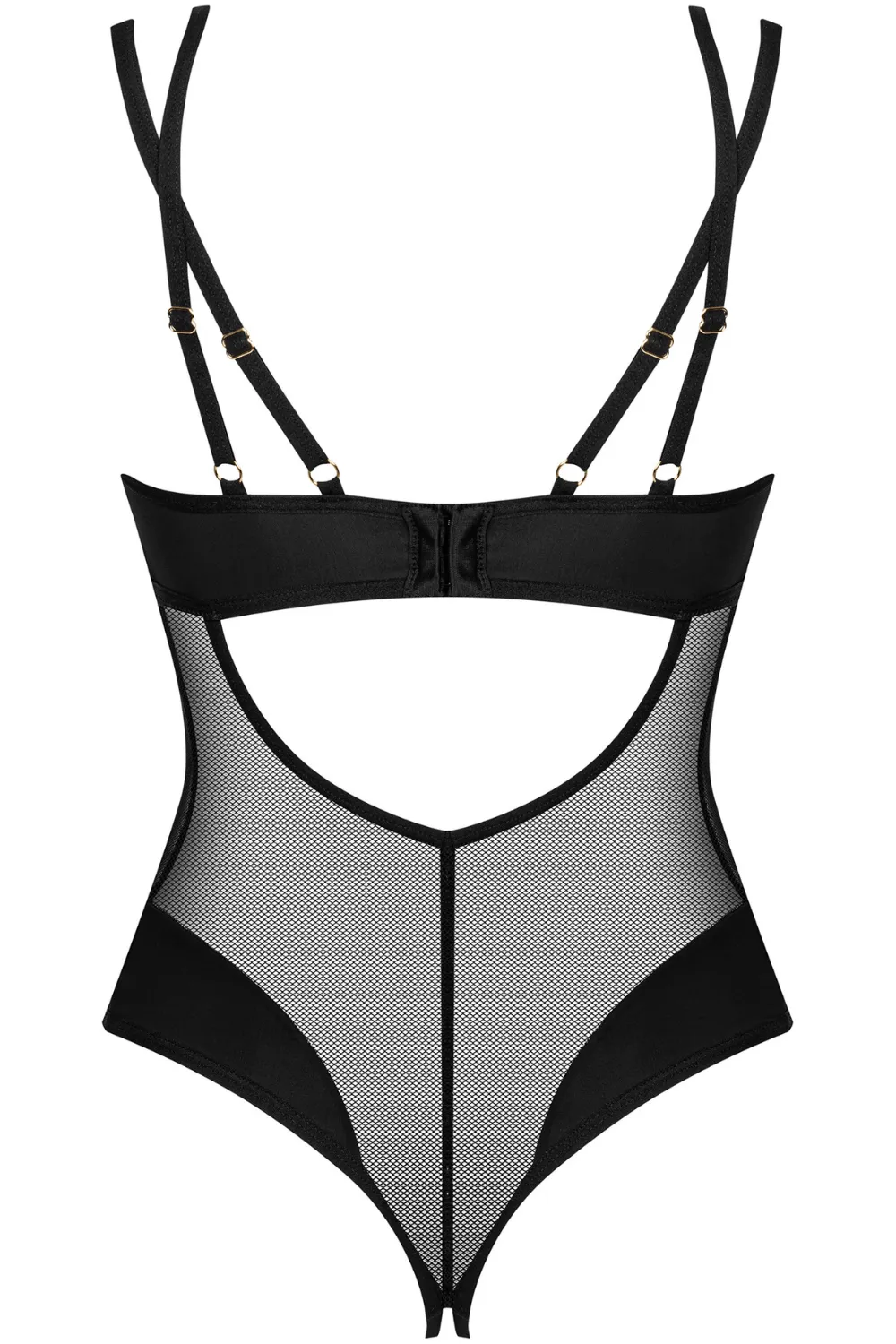 Nesari Crotchless Teddy