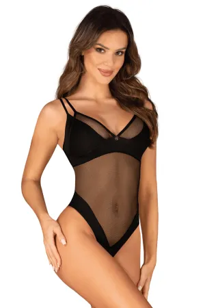 Nesari Crotchless Teddy