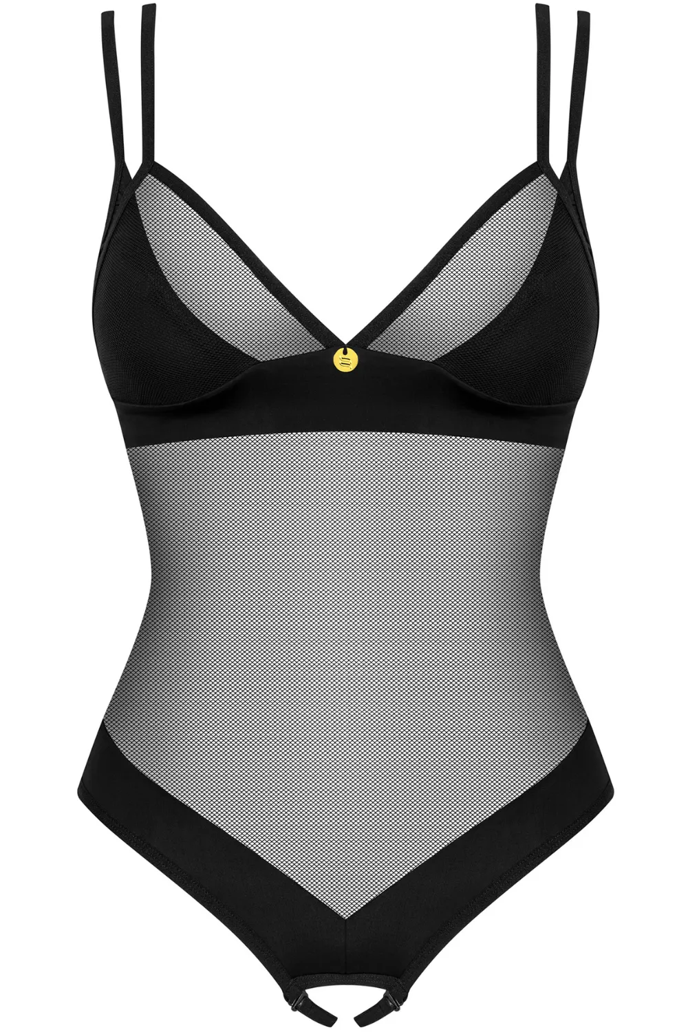 Nesari Crotchless Teddy