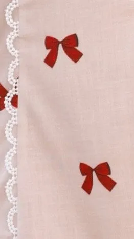 Nova Maxi Skirt - Red Bow