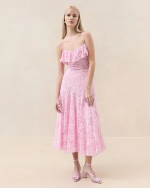 Parker Pink Lace Skirt
