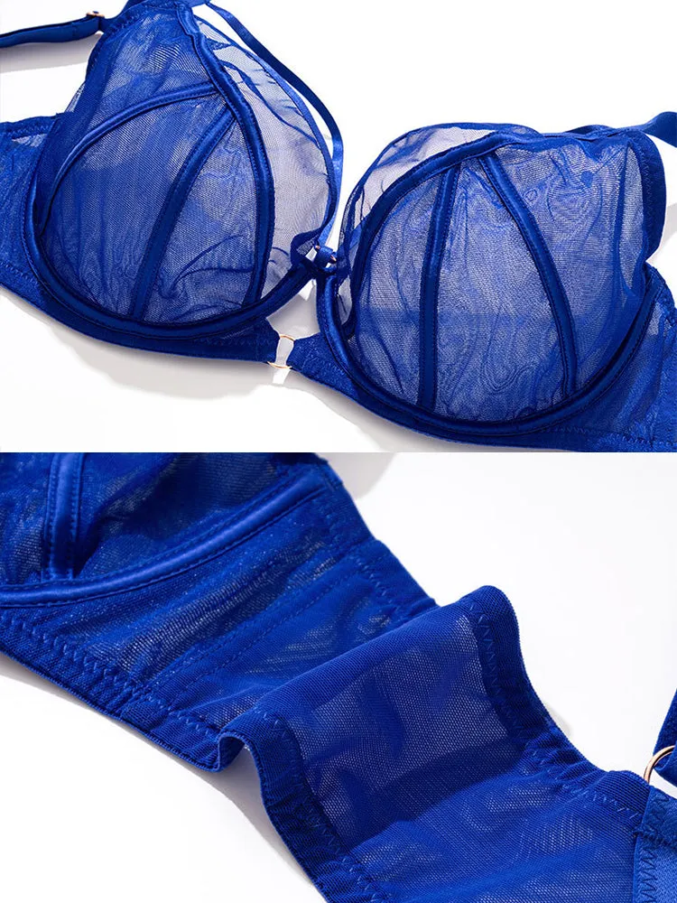 Plus Size Full Coverage Minimizing Bra Set
