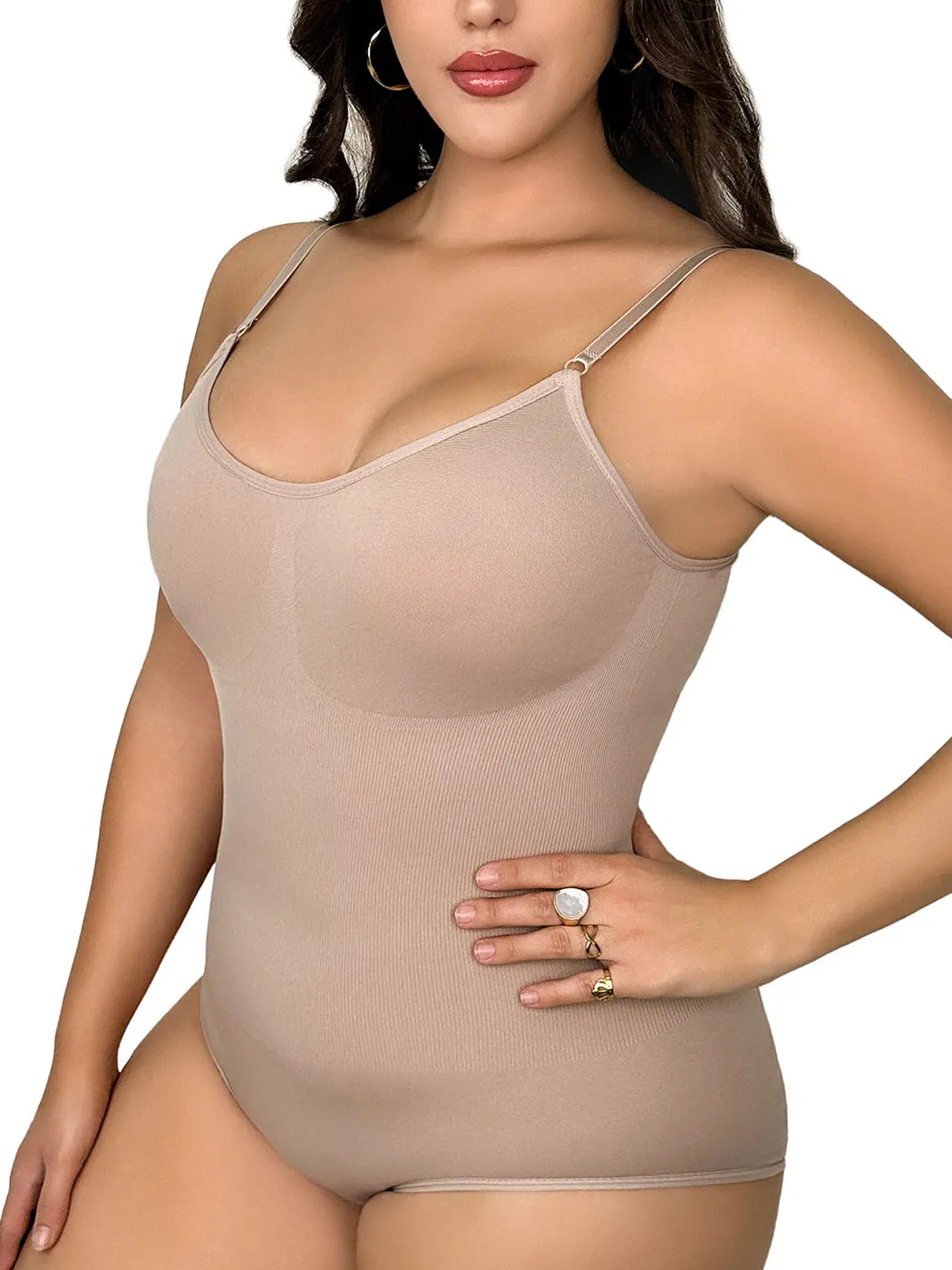 Seamless Tummy Control Hip Lifting Bodysuit Shapewear
