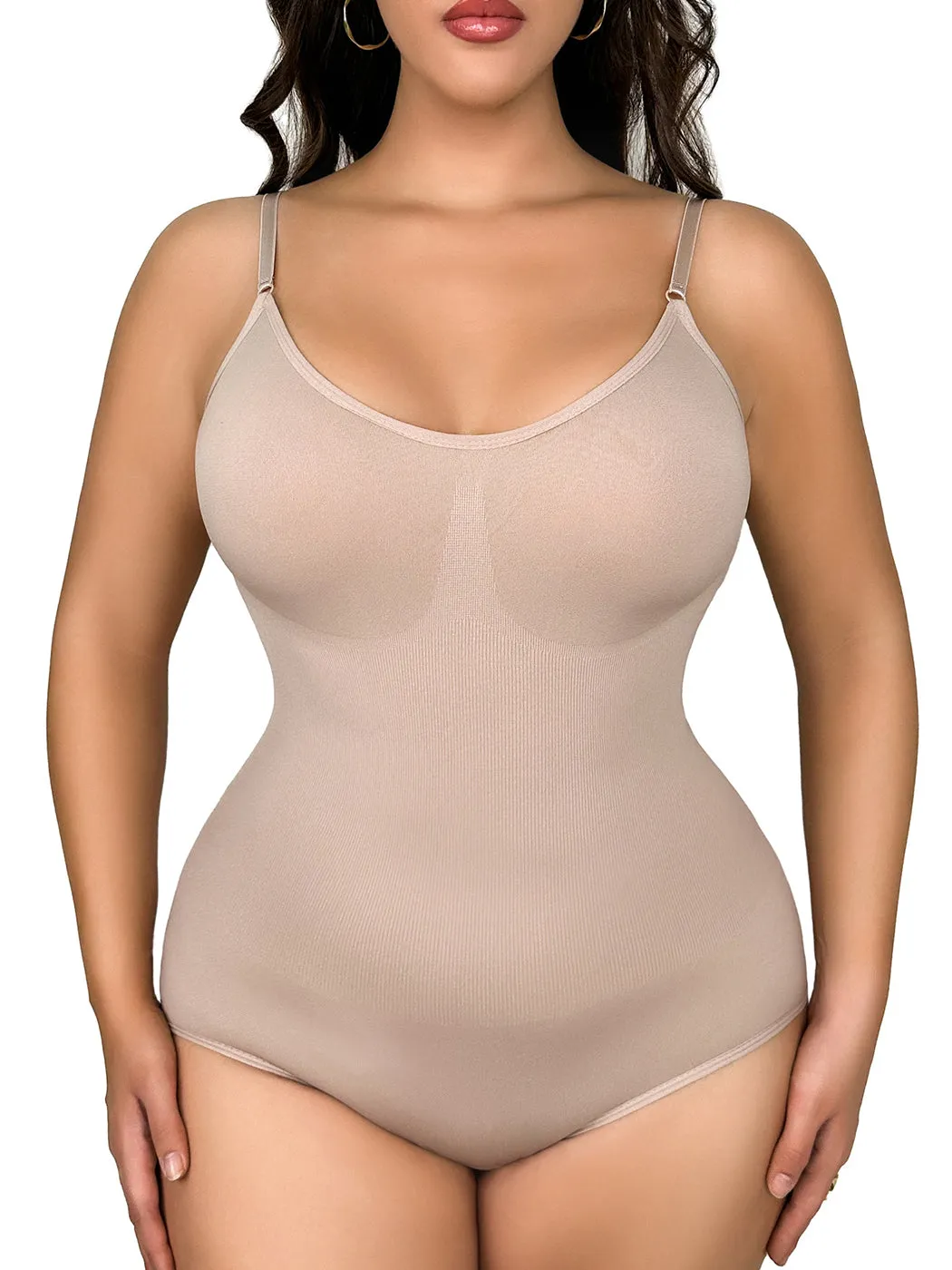 Seamless Tummy Control Hip Lifting Bodysuit Shapewear