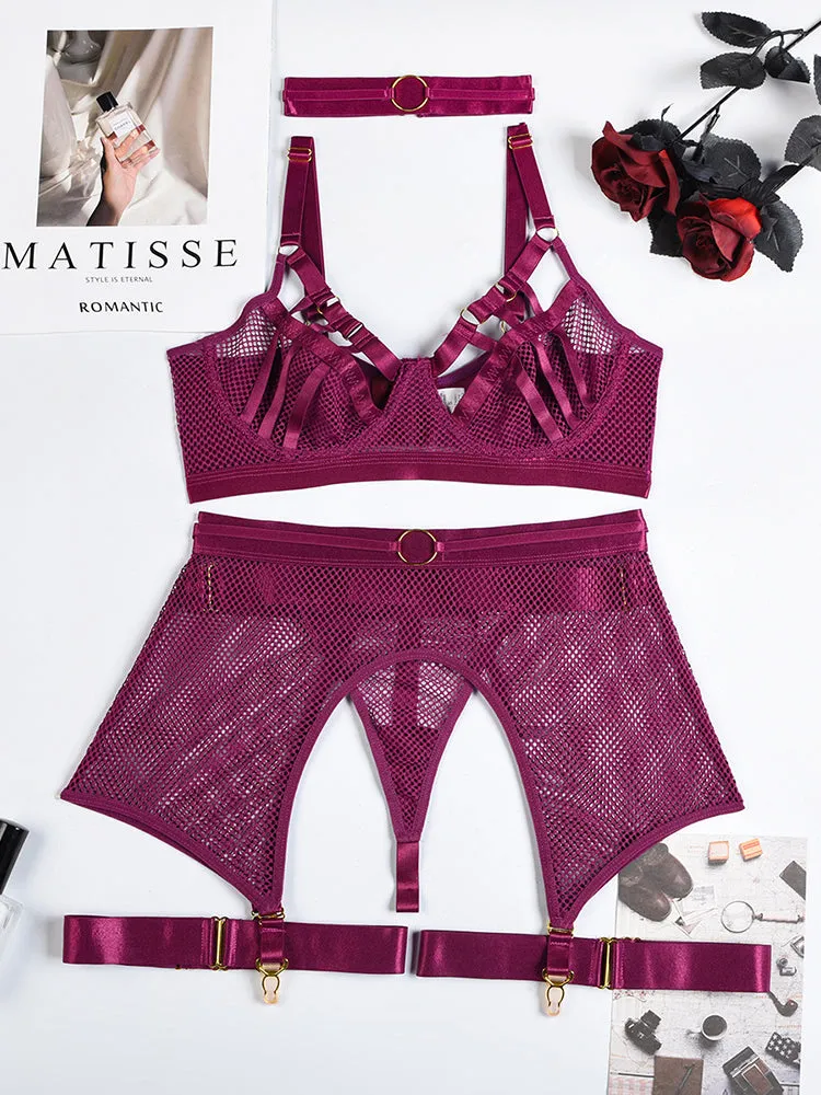 Sexy Fishnet Lingerie Sets