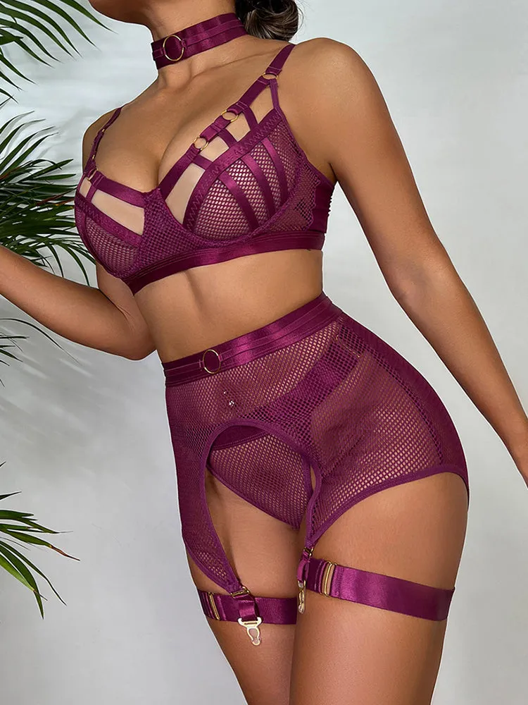 Sexy Fishnet Lingerie Sets