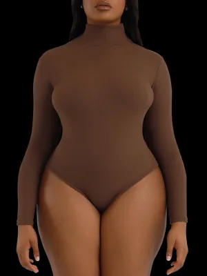 Slim Turtleneck Bottoming Long-sleeved Bodysuit