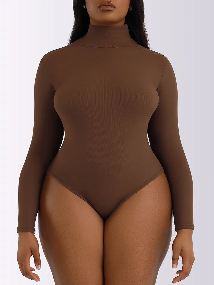 Slim Turtleneck Bottoming Long-sleeved Bodysuit