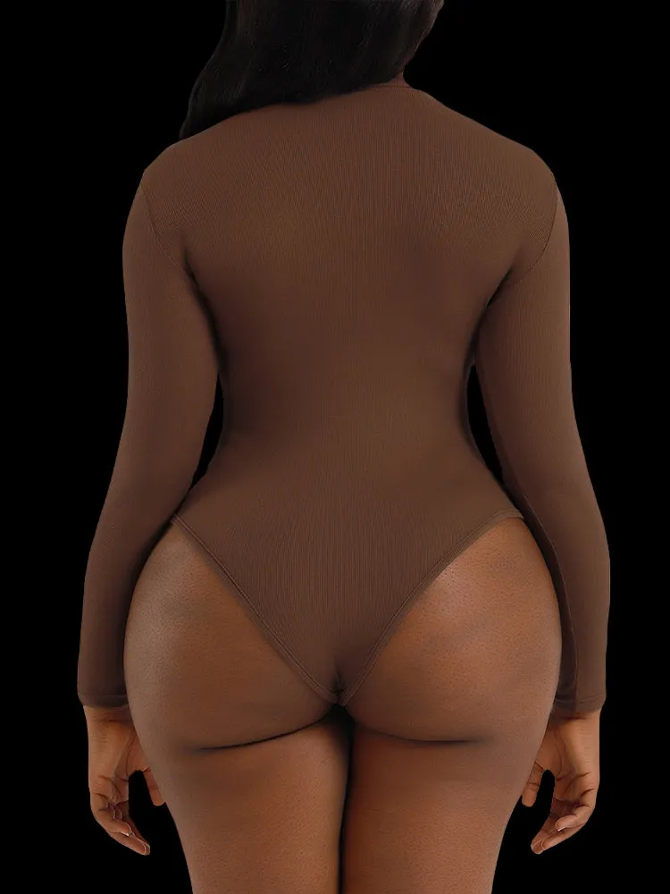 Slim Turtleneck Bottoming Long-sleeved Bodysuit
