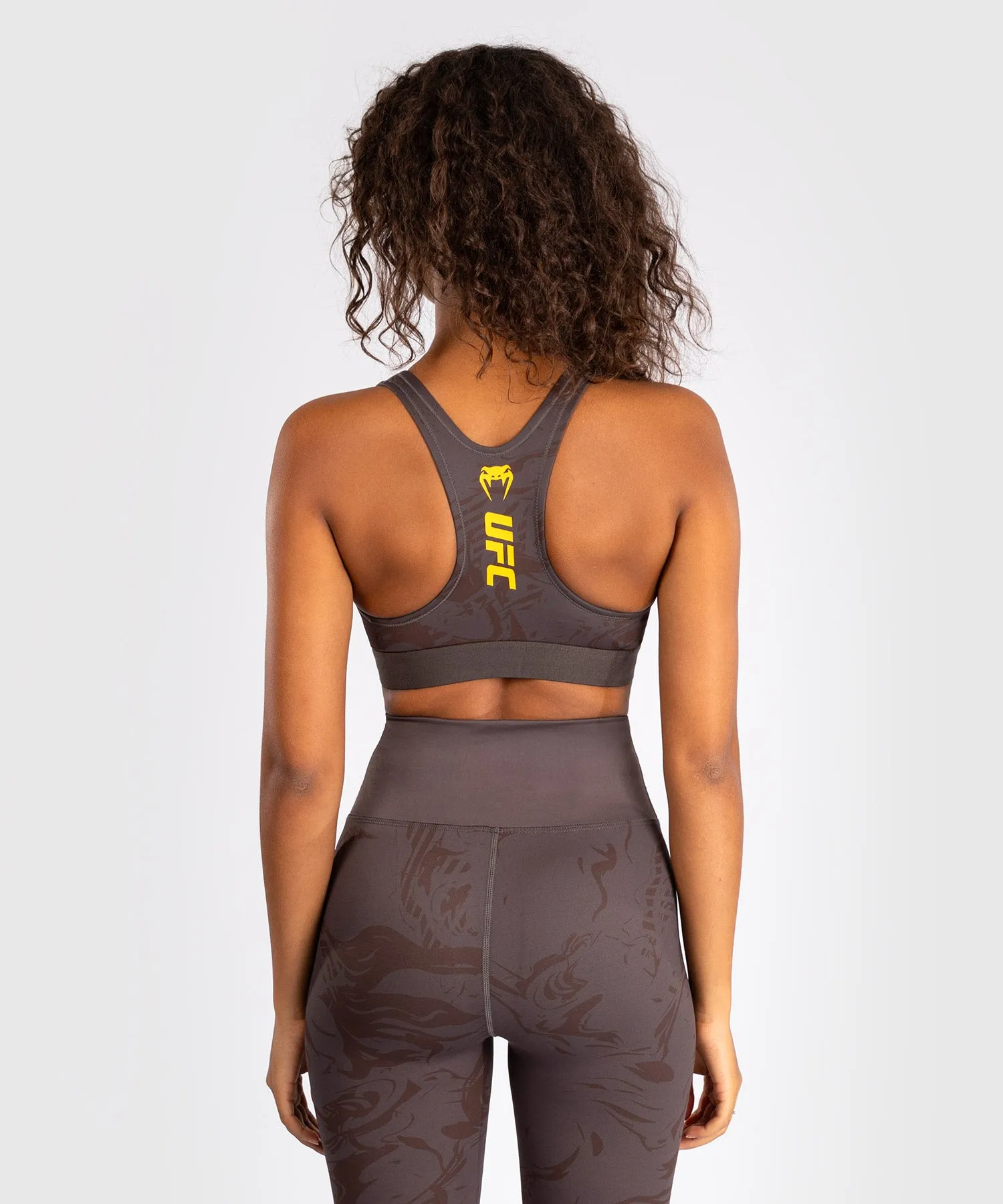 UFC Fusion by Venum Fight Week Women’s Sports Bra - Earthen Brown