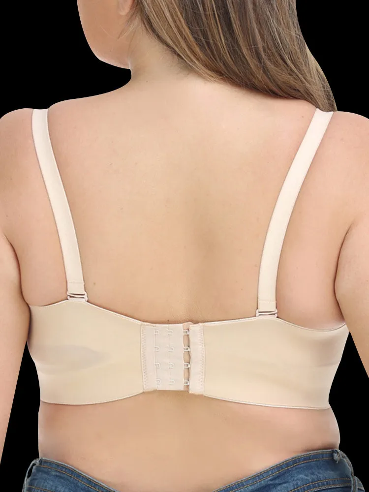 Ultra-Thin Ice Silk Strapless Non-Slip Bandeau Bra