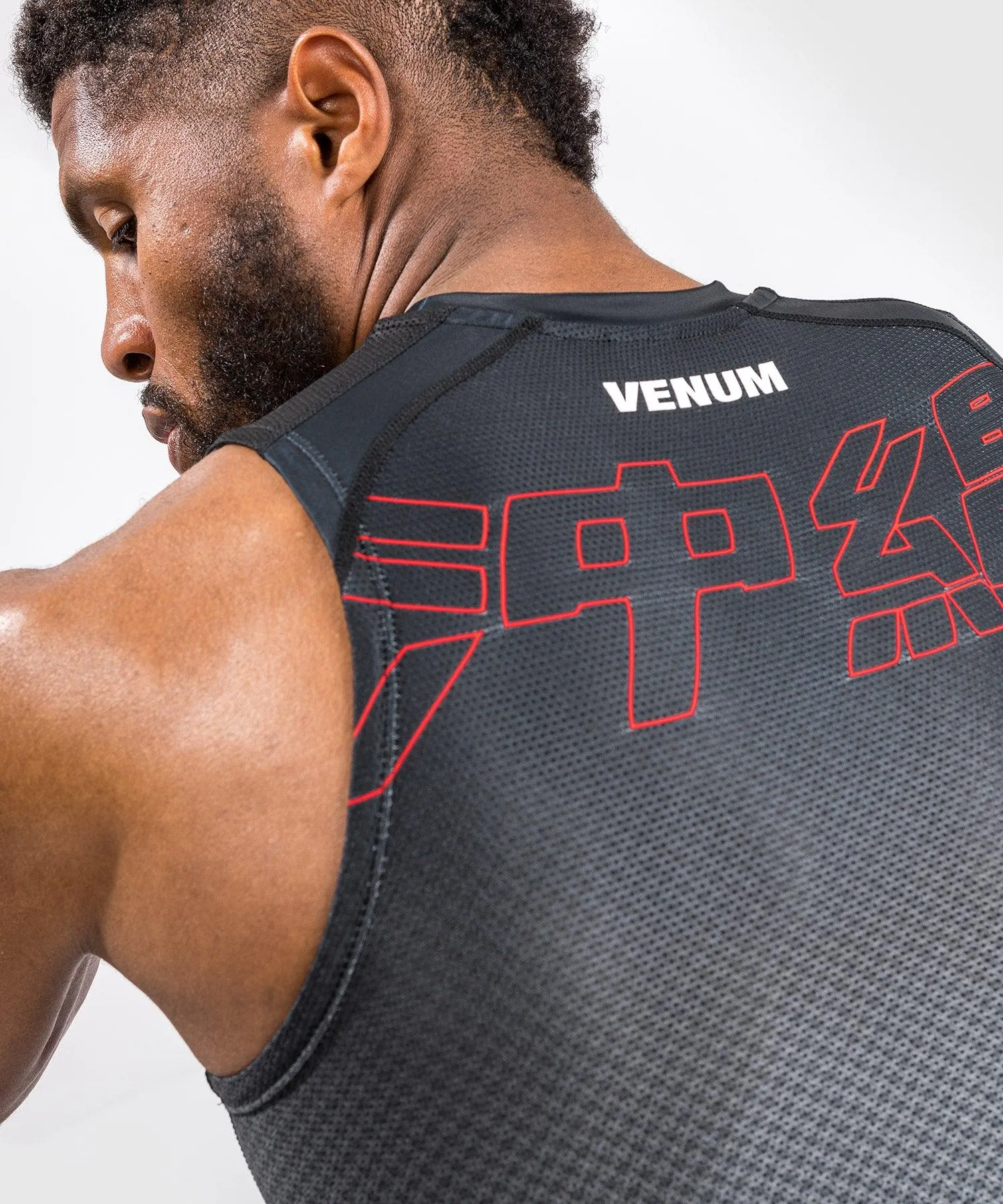 Venum Okinawa 3.0 Rashguard Sleeveless - Black/Red