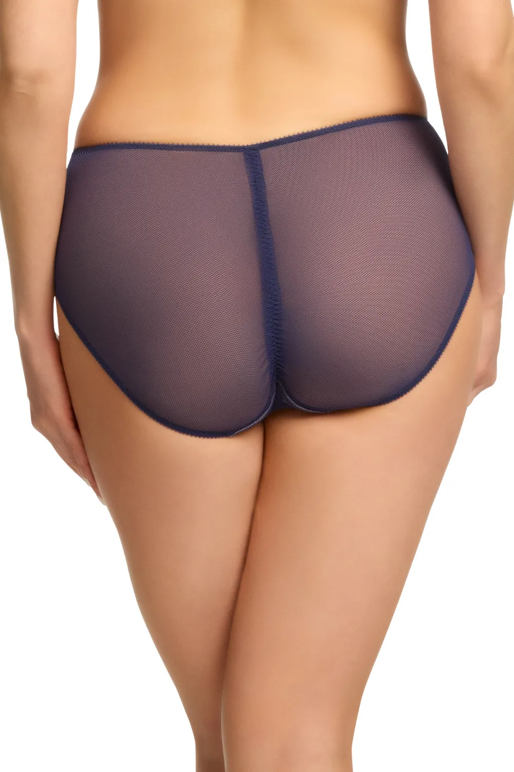Victresse High Waist Brief in After Dark