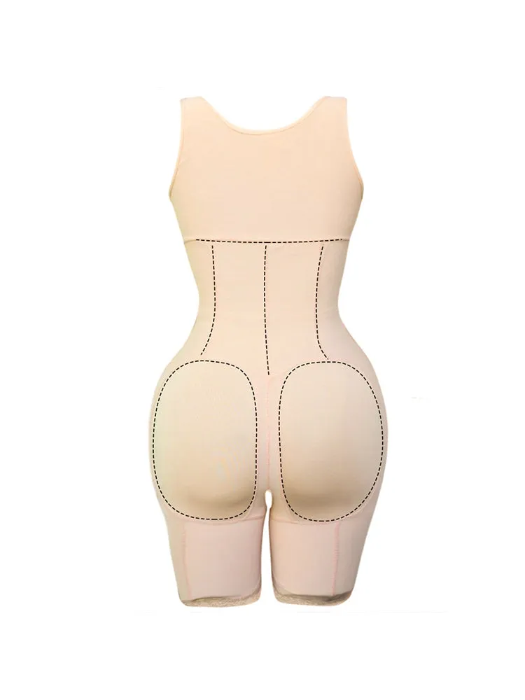 Zipper Full Body Women Waist Trainer Compression Shapewear